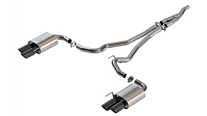 2024-2026 Ford Mustang EcoBoost Cat-Back&trade; Exhaust System ATAK&reg;  Borla Part # 140982BC