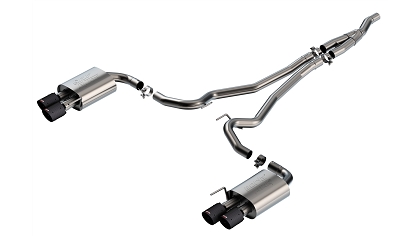 2024-2026 Ford Mustang EcoBoost Cat-Back&trade; Exhaust System ATAK&reg;  Borla Part # 140982CFBA