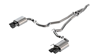 2024-2026 Ford Mustang EcoBoost Cat-Back Exhaust System S-Type Borla Part # 140980BC